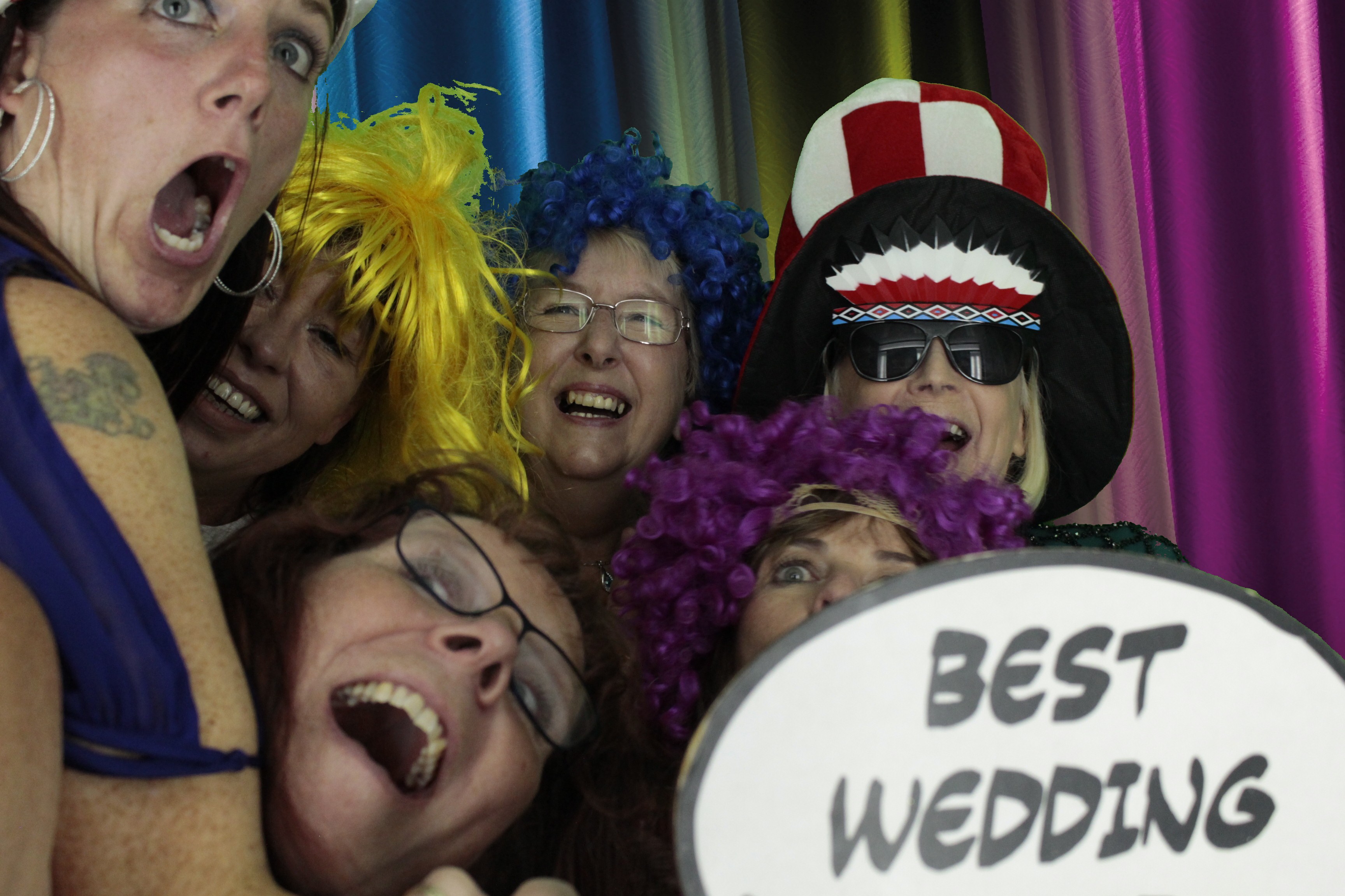 Hazel & Luke's Wedding | View more photos from the event at gallery.myphotoboothexperience.co.uk/u/MyPhotoBoothExperienceLtd/Hazel-Lukes-Wedding